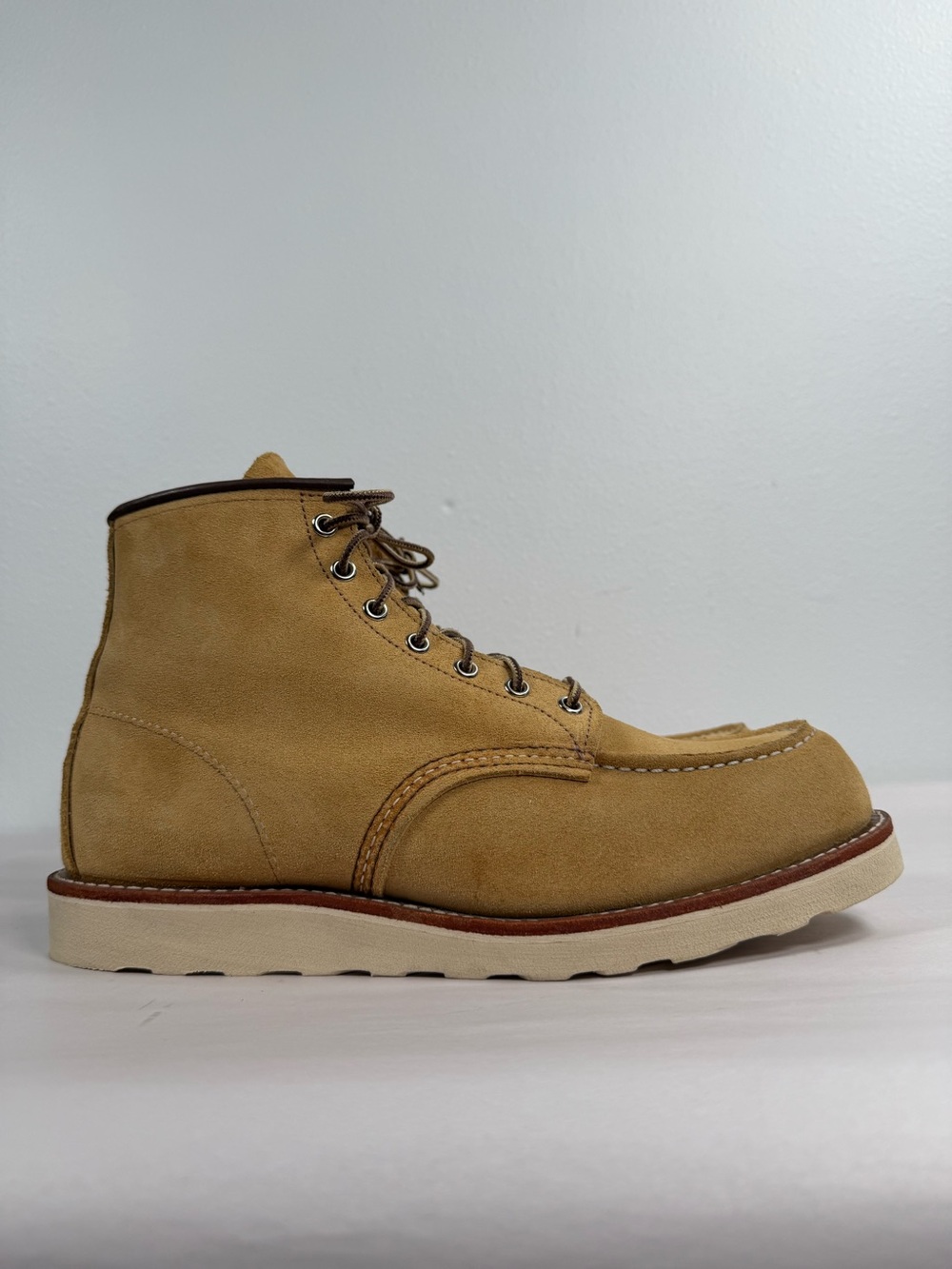 Red Wing Men's Heritage 6" Hawthorne Size 10.5 D Abilene Moc Toe Boots 8833 USA